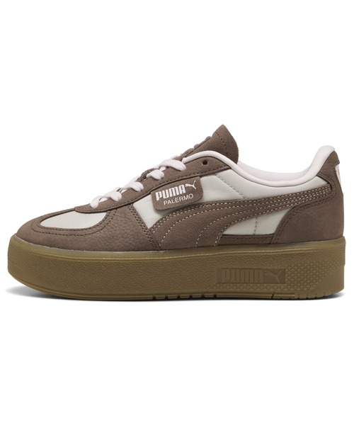 Puma ブラウン スニーカー レースアップ PUMA（プーマ） ローカットスニーカー 24.0cm ブラウン レディース