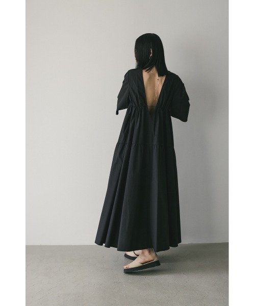 「STYLEMIXER」 半袖ワンピース SMALL オレンジ レディース_画像2