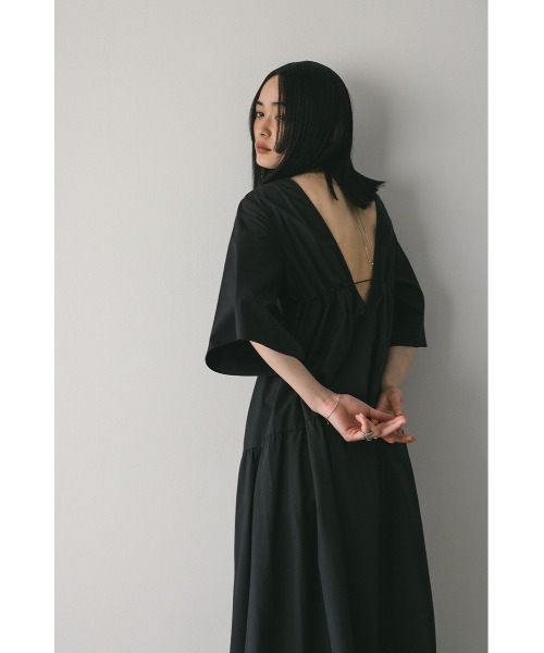 「STYLEMIXER」 半袖ワンピース SMALL オレンジ レディース_画像4