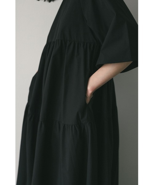 「STYLEMIXER」 半袖ワンピース SMALL オレンジ レディース_画像6