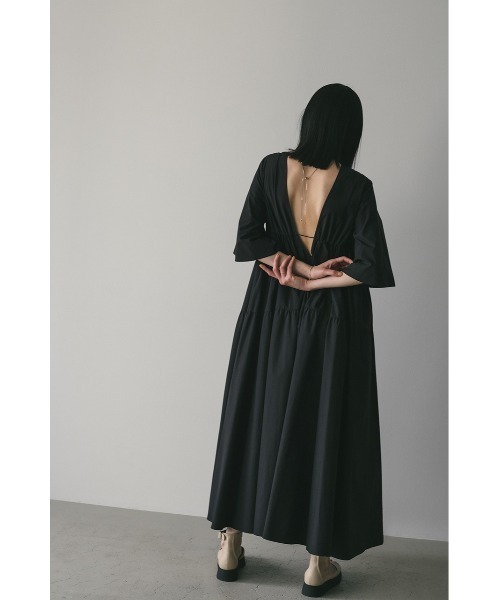 「STYLEMIXER」 半袖ワンピース SMALL オレンジ レディース_画像9