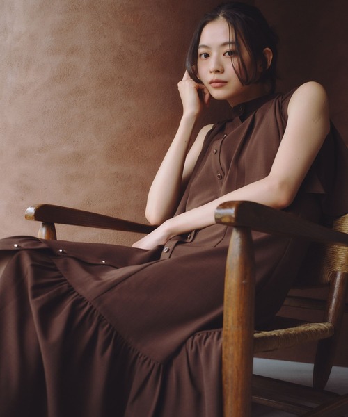 Andemiu（アンデミュウ） ワンピース 「2WAY」ブラウスワンピース