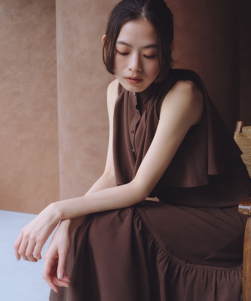 Andemiu（アンデミュウ） ワンピース 「2WAY」ブラウスワンピース