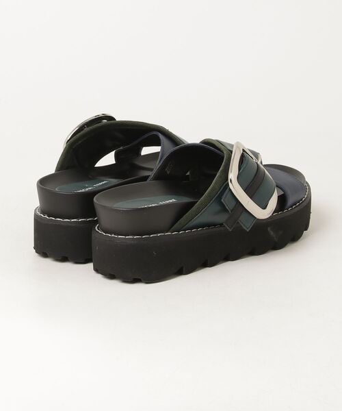 「MARECHAL TERRE」 フラットサンダル 23.5cm ブラック レディース_画像2