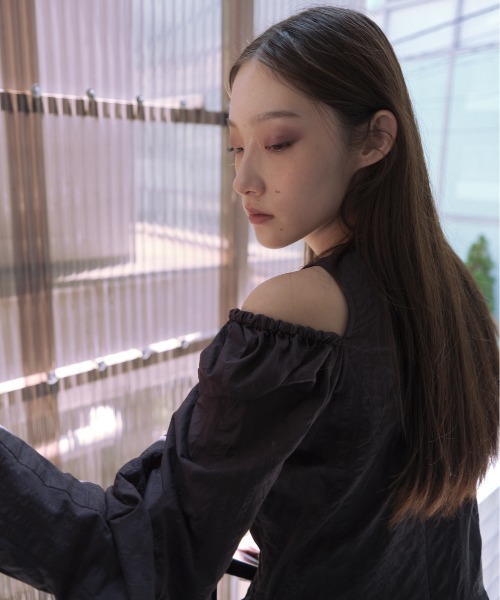 「HONEY MI HONEY」 長袖ワンピース FREE ホワイト レディース_画像7