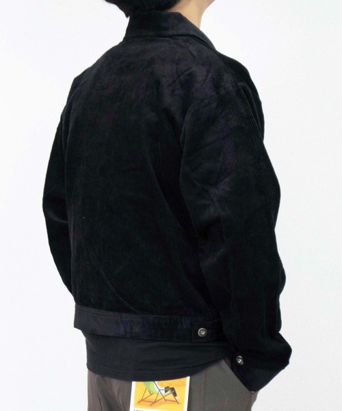 「UNIVERSAL OVERALL」 ブルゾン X-LARGE ブラック メンズ_画像2
