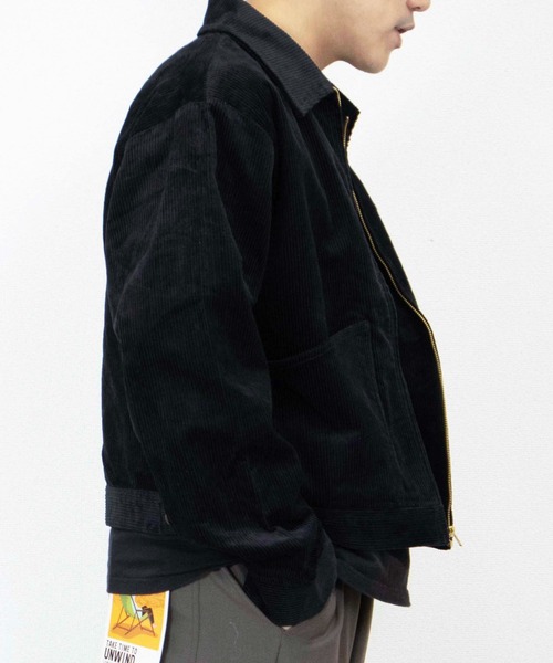 「UNIVERSAL OVERALL」 ブルゾン X-LARGE ブラック メンズ_画像3