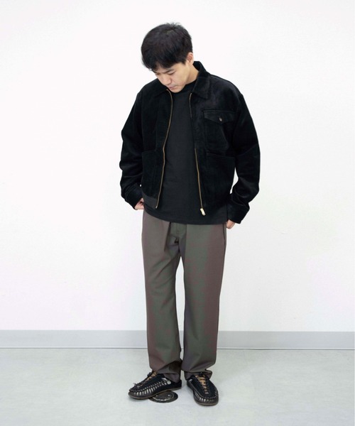 「UNIVERSAL OVERALL」 ブルゾン X-LARGE ブラック メンズ_画像6