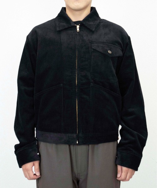 「UNIVERSAL OVERALL」 ブルゾン X-LARGE ブラック メンズ_画像9