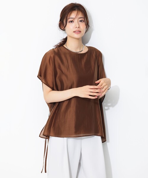 tシャツ 半袖 シアー レイヤード Tシャツ レディース | UNFILO
