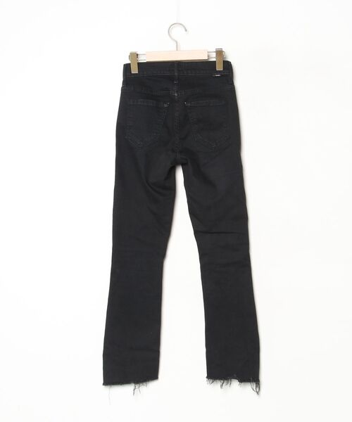 「MOTHER DENIM」 デニムパンツ 24 ブラック レディース_画像2
