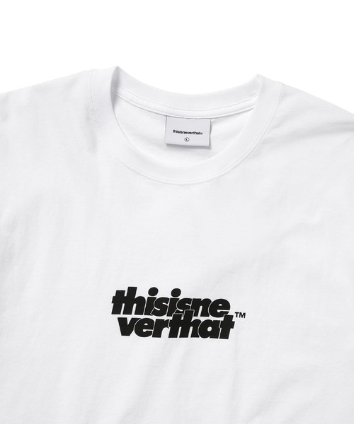 「thisisneverthat」 半袖Tシャツ S ホワイト メンズ_画像2