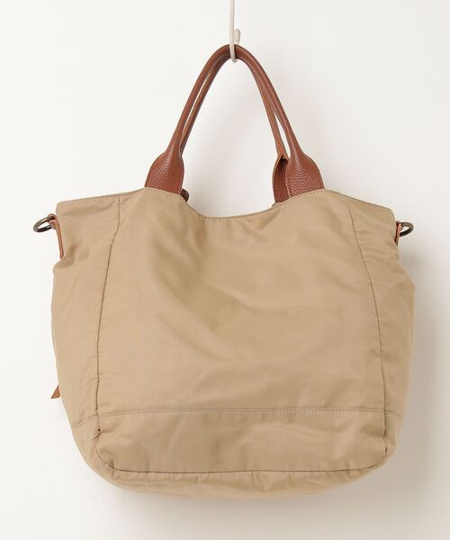「Ray BEAMS」 ハンドバッグ ONE SIZE ベージュ レディース_画像2