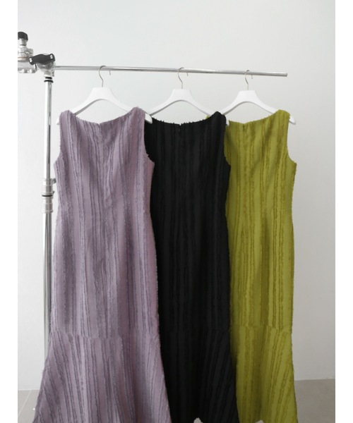 「Katrin TOKYO」 ノースリーブワンピース X-SMALL ブラック レディース_画像3