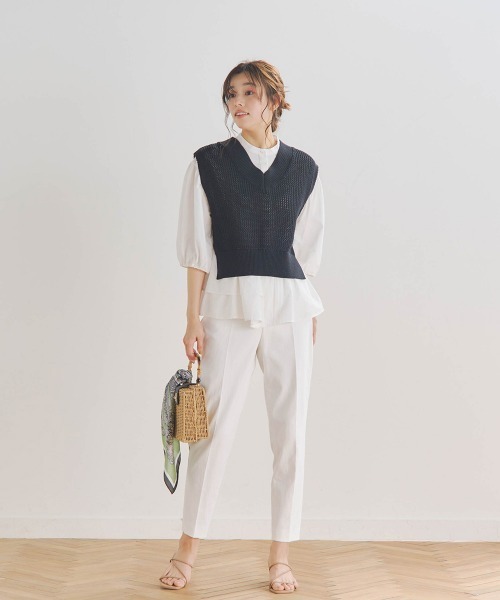 「Droite lautreamont」 スラックス M パープル レディース_画像5