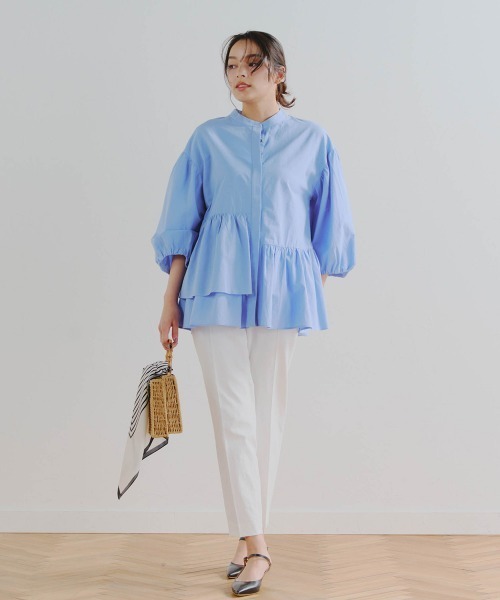 「Droite lautreamont」 スラックス M パープル レディース_画像7