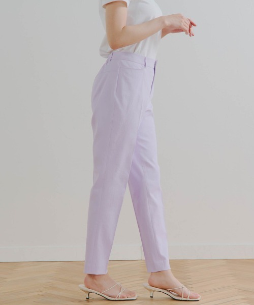 「Droite lautreamont」 スラックス M パープル レディース_画像8