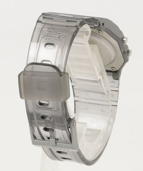 「CASIO」 デジタル腕時計 - グレー レディース_画像2