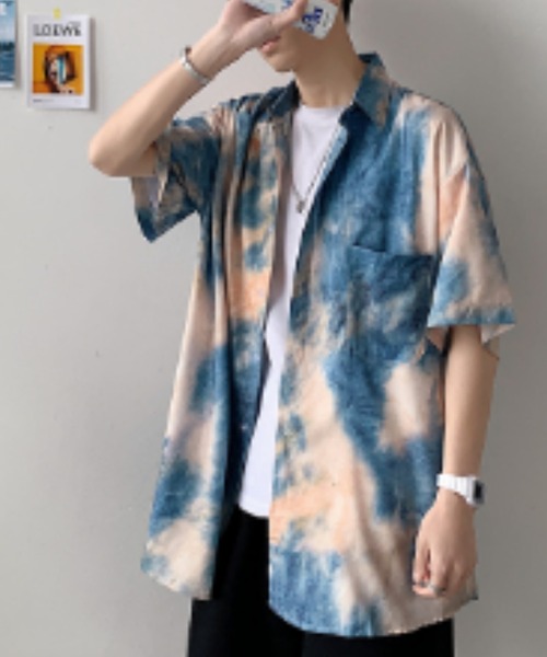 MGV シャツ タイダイプリントSSシャツ メンズ レディース : ZOZOTOWN 