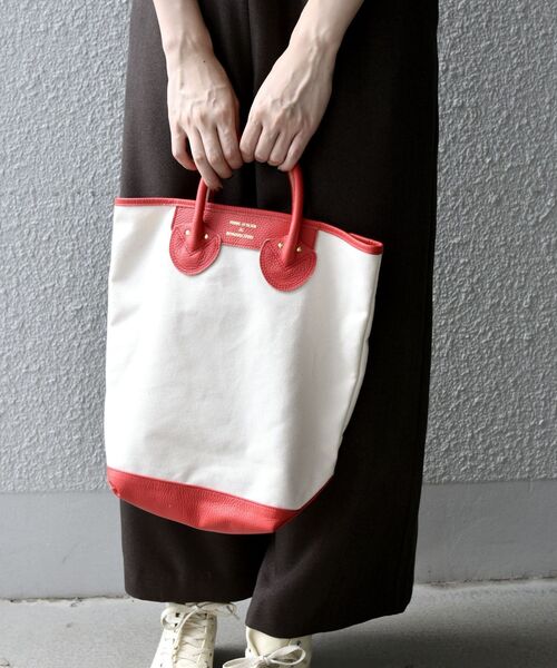 YOUNG & OLSEN HAVERSACK M トートバッグ ヤングアンドオルセン エンボス レザートート M – YOUNG & OLSEN