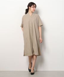 C*o様 Heal Creek 新品　TIGORA ワンピース　2枚　大きいサイ TIGORA（ティゴラ） シャツワンピース TIGORA 3WAY半袖シャツ
