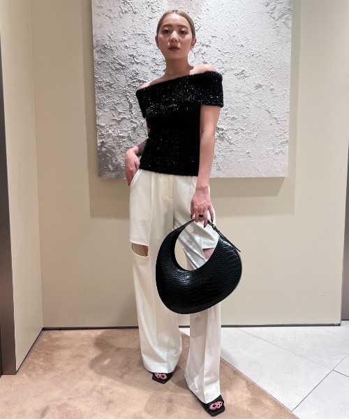 JOSE MOON（ジョゼムーン） ハンドバッグ MOON BAG (EMBOSS)/ムーン