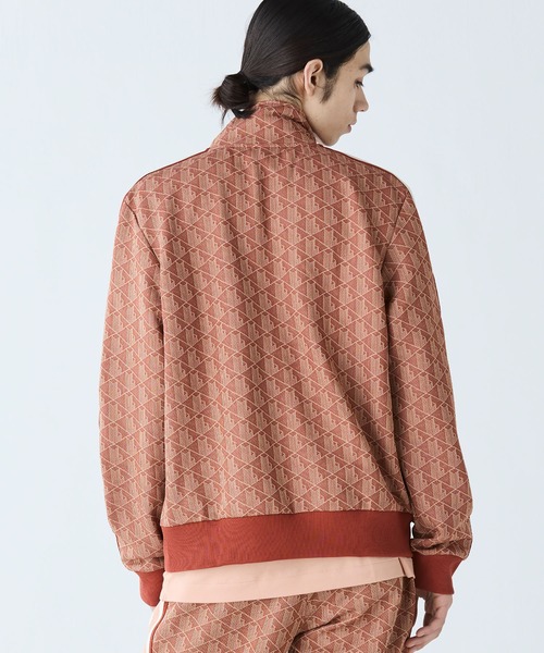 LACOSTE ジャージ モノグラムジャカードトラックジャケット