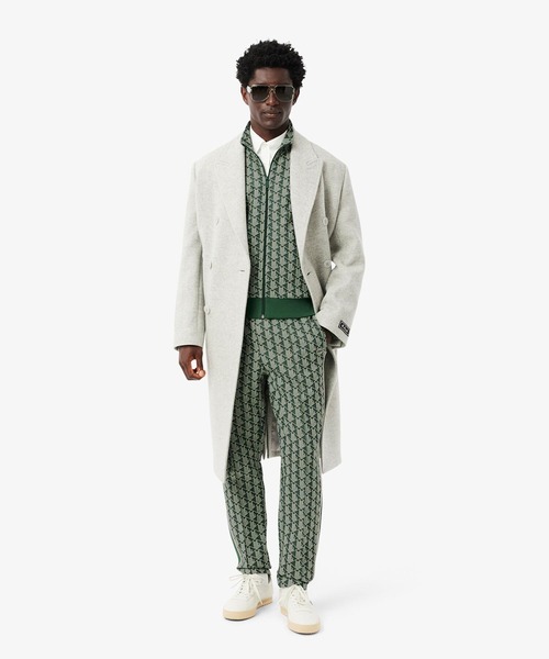 【最終値下】LACOSTE モノグラムジャカードトラックジャケット ジャージ LACOSTE ジャージ モノグラムジャカードトラックジャケット