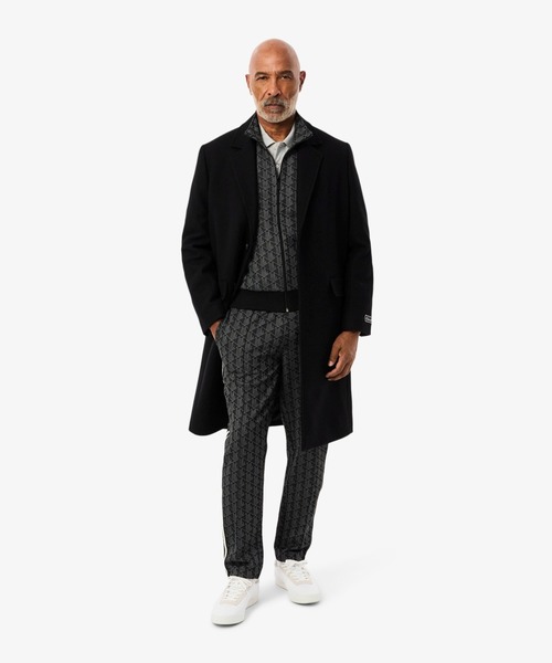 たろさん モノグラムジャカードトラックジャケット、パンツセットXS LACOSTE ジャージ モノグラムジャカードトラックジャケット
