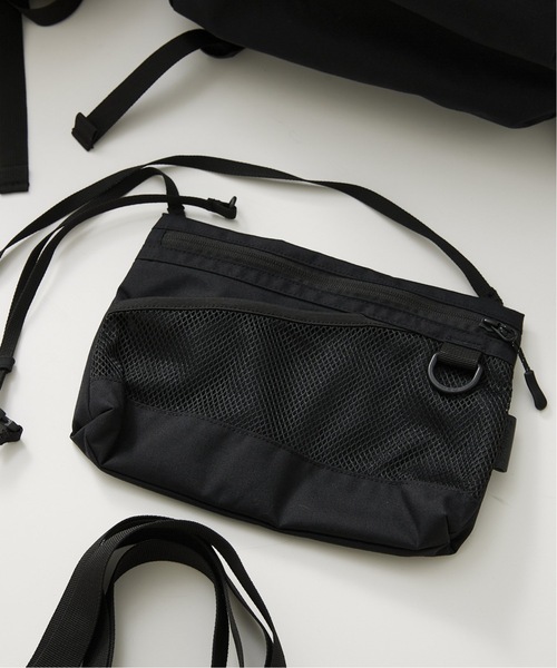 Snowpeak スノーピーク リップストップ ショルダーバッグ サコッシュ 黒 LW Taslan Ripstop Shoulder Bag One Black(AC-24AU412BK