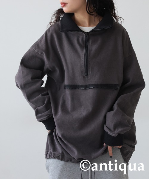 antiqua ハーフジップトップス レディース メンズ : ZOZOTOWN