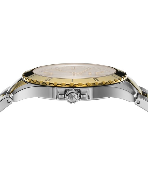 MICHAEL KORS腕時計 Michael Kors Men's Dylan Black Rubber Chronograph Watch