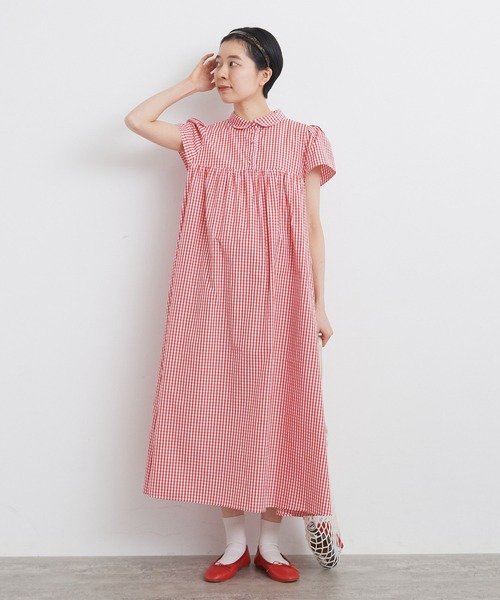 CHILD WOMAN ワンピース 「WEB別注」 ギンガムチェック