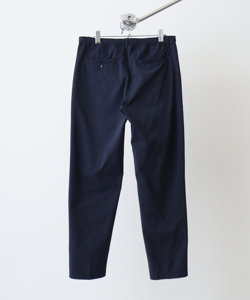 SUNSEA OX FORD STRAIGHT PANTSイージースラックス URBAN SQUARE スラックス ハイブリッドジャージー イージー