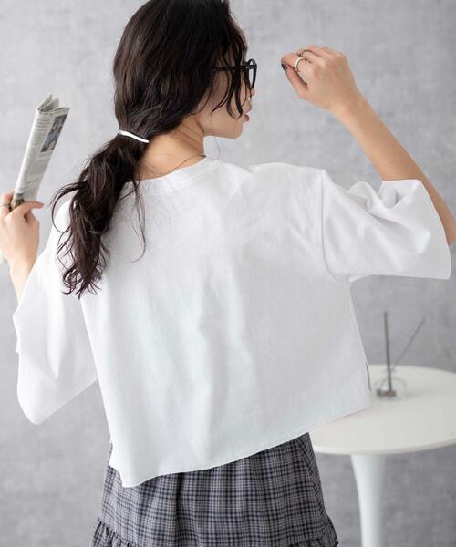tシャツ スタッズグラフィックショートTシャツ レディース WEGO tシャツ WEGO/グラフィックショートT レディース
