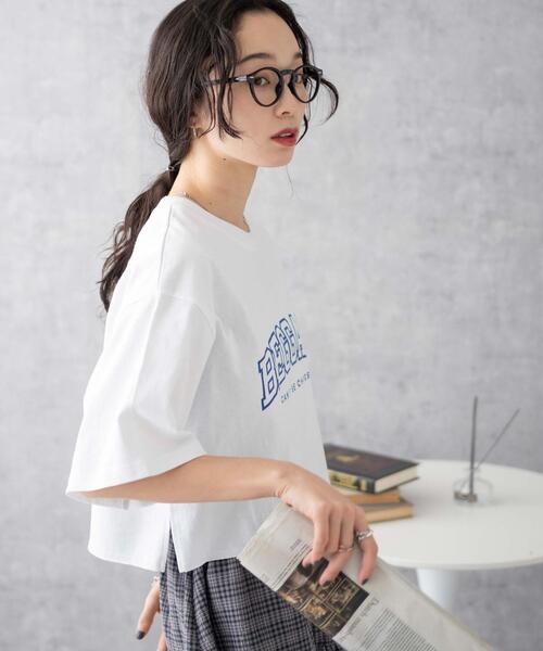 tシャツ スタッズグラフィックショートTシャツ レディース WEGO tシャツ WEGO/グラフィックショートT レディース