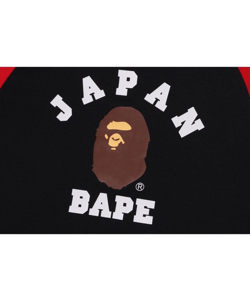 A BATHING APE（アベイシングエイプ） tシャツ JAPAN COLLEGE CITY