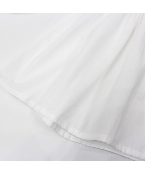 ブラウス シャツ Vネックボリュームスリーブフレアブラウス レディース MODE ROBE ブラウス シャツ Vネックボリュームスリーブフレア