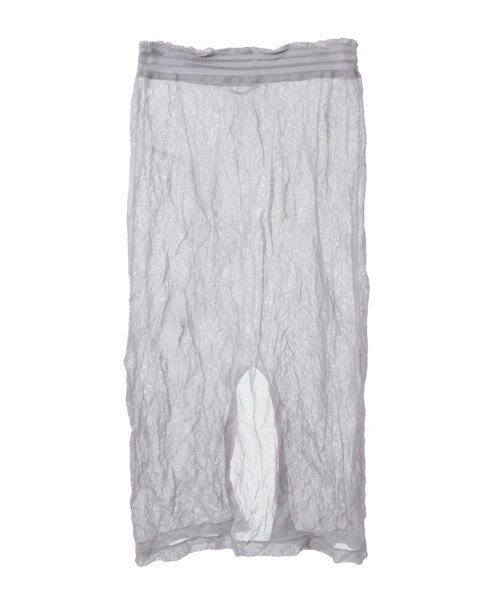 カレンテージ　シースルーストレートスカート martinique スカート 「CURRENTAGE/カレンテージ」Seethrough