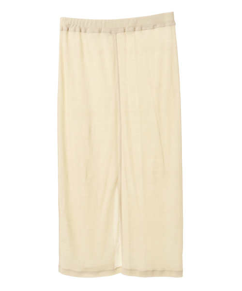 カレンテージ　シースルーストレートスカート martinique スカート 「CURRENTAGE/カレンテージ」Seethrough