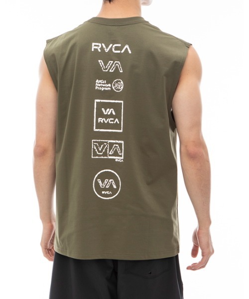 RVCA ラッシュガード メンズ 「SURF TEE」 ALL LOGO SURF TANK