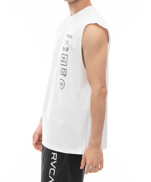 RVCA ラッシュガード メンズ 「SURF TEE」 ALL LOGO SURF TANK