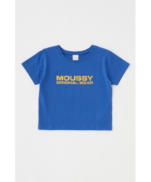MOUSSY（マウジー） tシャツ RHINESTONE MOUSSY Tシャツ レディース
