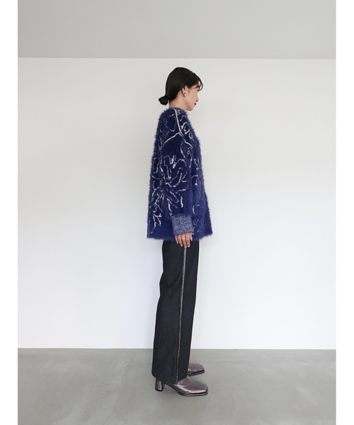 sahara（サハラ） ニット Reversible Jacquard Knit/リバーシブル