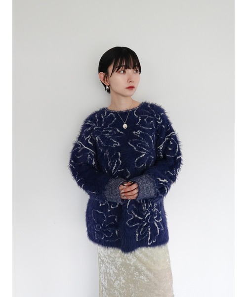 sahara（サハラ） ニット Reversible Jacquard Knit/リバーシブル