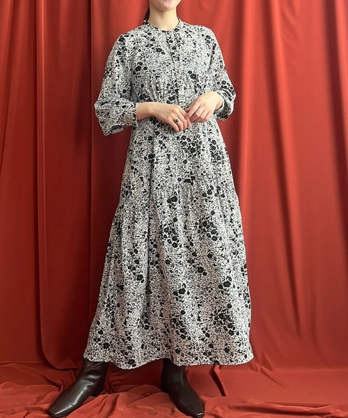 LHELBIE（レルビエ） ワンピース 小花柄プリントワンピース : ZOZOTOWN