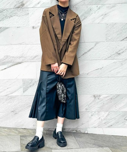 ジャケット テーラードジャケット 「ダブルテーラー×オーバーサイズ