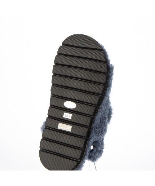 D'ICI（ディッシィ） サンダル ベルクロファーフラットサンダル