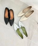 パンプス WEB限定 通勤靴 フレア ヒール ...の詳細画像1
