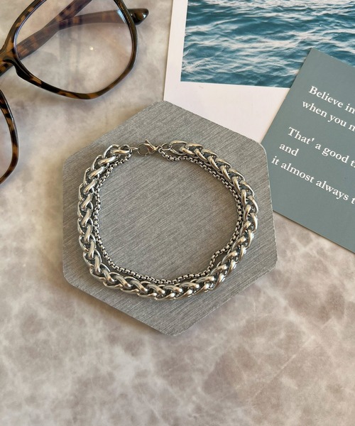 DiamondHearts（ダイヤモンドハーツ） ブレスレット ダブルデザイン